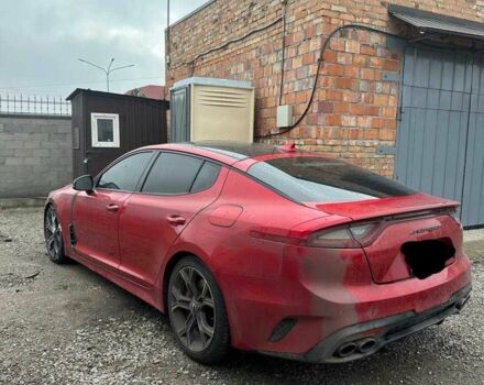Красный Киа Stinger, объемом двигателя 3.3 л и пробегом 80 тыс. км за 10000 $, фото 1 на Automoto.ua