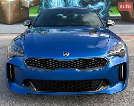 Синий Киа Stinger, объемом двигателя 3.3 л и пробегом 120 тыс. км за 13666 $, фото 1 на Automoto.ua
