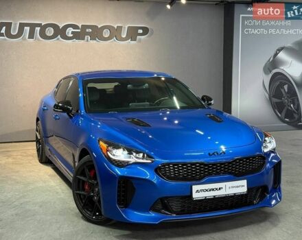 Синий Киа Stinger, объемом двигателя 3.34 л и пробегом 107 тыс. км за 24500 $, фото 1 на Automoto.ua