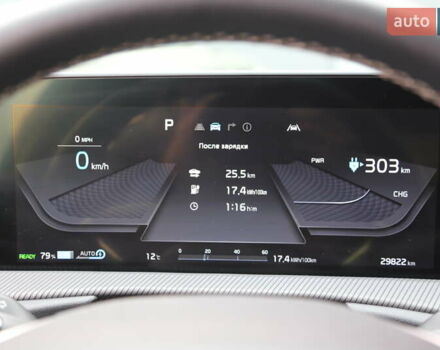 Белый Киа EV6, объемом двигателя 0 л и пробегом 29 тыс. км за 31900 $, фото 16 на Automoto.ua