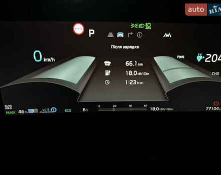 Черный Киа EV6, объемом двигателя 0 л и пробегом 80 тыс. км за 29500 $, фото 32 на Automoto.ua