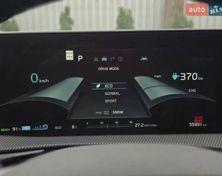 Черный Киа EV6, объемом двигателя 0 л и пробегом 55 тыс. км за 25500 $, фото 87 на Automoto.ua