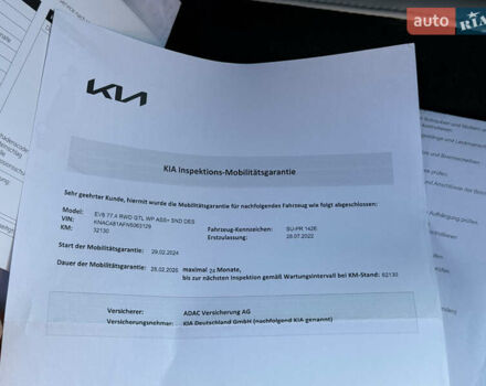 Черный Киа EV6, объемом двигателя 0 л и пробегом 80 тыс. км за 22900 $, фото 58 на Automoto.ua