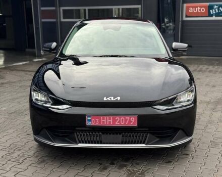 Черный Киа EV6, объемом двигателя 0 л и пробегом 3 тыс. км за 28500 $, фото 1 на Automoto.ua