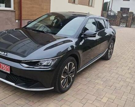 Черный Киа EV6, объемом двигателя 0 л и пробегом 8 тыс. км за 26650 $, фото 1 на Automoto.ua