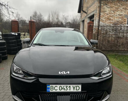 Чорний Кіа EV6, об'ємом двигуна 0 л та пробігом 2 тис. км за 29900 $, фото 1 на Automoto.ua