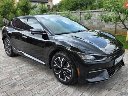 Чорний Кіа EV6, об'ємом двигуна 0 л та пробігом 52 тис. км за 25600 $, фото 1 на Automoto.ua