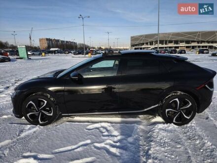 Черный Киа EV6, объемом двигателя 0 л и пробегом 45 тыс. км за 28200 $, фото 1 на Automoto.ua