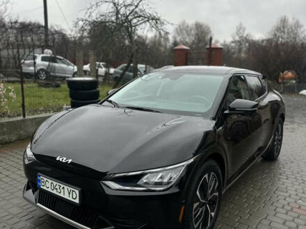 Чорний Кіа EV6, об'ємом двигуна 0 л та пробігом 2 тис. км за 29900 $, фото 1 на Automoto.ua