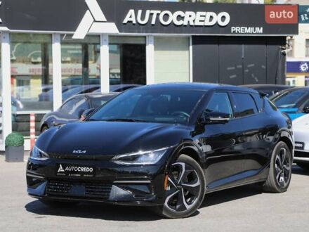 Черный Киа EV6, объемом двигателя 0 л и пробегом 5 тыс. км за 35300 $, фото 1 на Automoto.ua