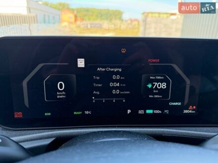 Черный Киа EV6, объемом двигателя 0 л и пробегом 3 тыс. км за 28900 $, фото 1 на Automoto.ua
