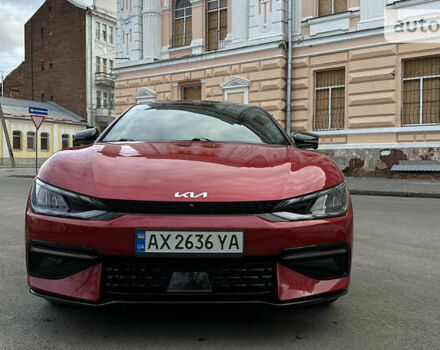 Червоний Кіа EV6, об'ємом двигуна 0 л та пробігом 65 тис. км за 34499 $, фото 5 на Automoto.ua