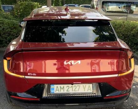 Красный Киа EV6, объемом двигателя 0 л и пробегом 51 тыс. км за 29000 $, фото 3 на Automoto.ua