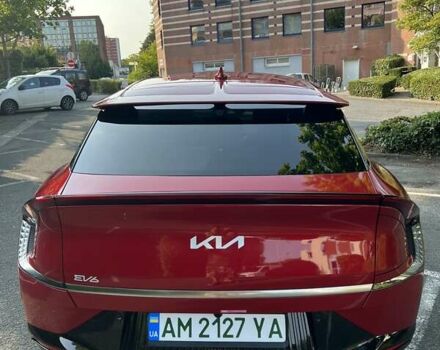 Красный Киа EV6, объемом двигателя 0 л и пробегом 51 тыс. км за 29000 $, фото 7 на Automoto.ua