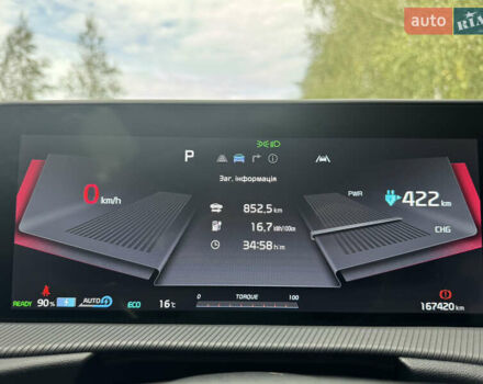 Червоний Кіа EV6, об'ємом двигуна 0 л та пробігом 160 тис. км за 26990 $, фото 43 на Automoto.ua