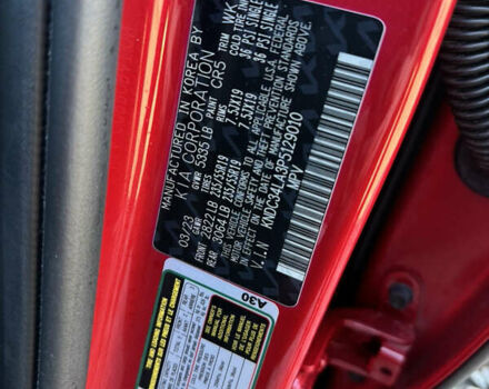 Красный Киа EV6, объемом двигателя 0 л и пробегом 80 тыс. км за 24000 $, фото 26 на Automoto.ua