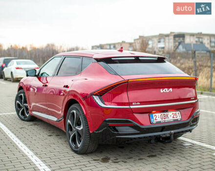 Красный Киа EV6, объемом двигателя 0 л и пробегом 10 тыс. км за 33500 $, фото 9 на Automoto.ua