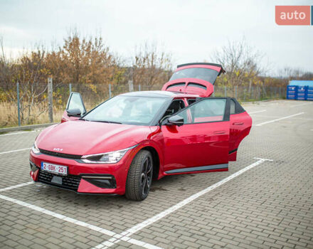 Красный Киа EV6, объемом двигателя 0 л и пробегом 10 тыс. км за 33500 $, фото 11 на Automoto.ua