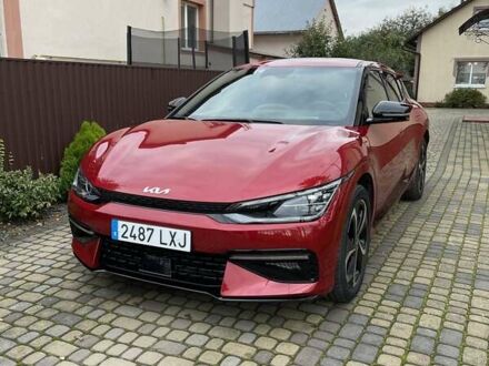 Киа EV6 2022 в Львове на Automoto.ua Красный Киа EV6, объемом двигателя 0 л и пробегом 77 тыс. км за 29300 $, фото 1 на Automoto.ua