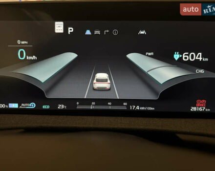 Серый Киа EV6, объемом двигателя 0 л и пробегом 28 тыс. км за 26000 $, фото 12 на Automoto.ua