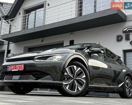 Серый Киа EV6, объемом двигателя 0 л и пробегом 47 тыс. км за 26900 $, фото 17 на Automoto.ua