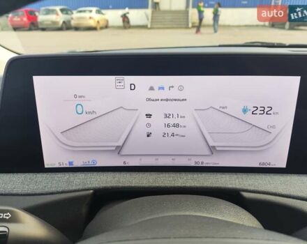 Сірий Кіа EV6, об'ємом двигуна 0 л та пробігом 7 тис. км за 31500 $, фото 18 на Automoto.ua