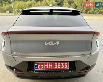 Сірий Кіа EV6, об'ємом двигуна 0 л та пробігом 9 тис. км за 27999 $, фото 17 на Automoto.ua