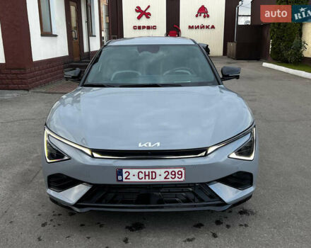 Сірий Кіа EV6, об'ємом двигуна 0 л та пробігом 1 тис. км за 38499 $, фото 11 на Automoto.ua