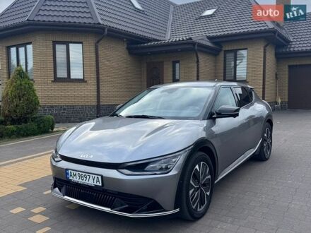 Серый Киа EV6, объемом двигателя 0 л и пробегом 70 тыс. км за 24200 $, фото 1 на Automoto.ua