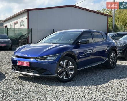Киа EV6 2021 в Львове на Automoto.ua Синий Киа EV6, объемом двигателя 0 л и пробегом 95 тыс. км за 26500 $, фото 1 на Automoto.ua