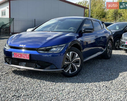 Киа EV6 2021 в Львове на Automoto.ua Синий Киа EV6, объемом двигателя 0 л и пробегом 95 тыс. км за 26500 $, фото 7 на Automoto.ua