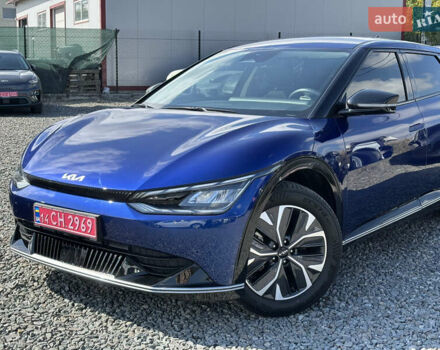 Киа EV6 2021 в Львове на Automoto.ua Синий Киа EV6, объемом двигателя 0 л и пробегом 95 тыс. км за 26500 $, фото 4 на Automoto.ua