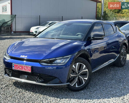 Киа EV6 2021 в Львове на Automoto.ua Синий Киа EV6, объемом двигателя 0 л и пробегом 95 тыс. км за 26500 $, фото 6 на Automoto.ua