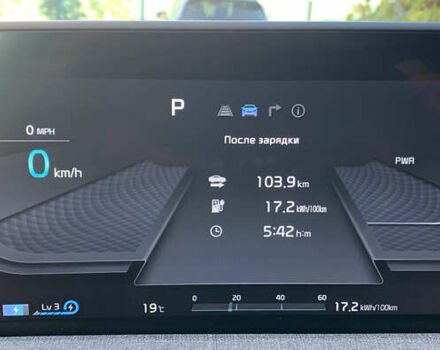 Синий Киа EV6, объемом двигателя 0 л и пробегом 36 тыс. км за 26750 $, фото 16 на Automoto.ua