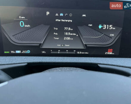 Синий Киа EV6, объемом двигателя 0 л и пробегом 26 тыс. км за 28500 $, фото 9 на Automoto.ua