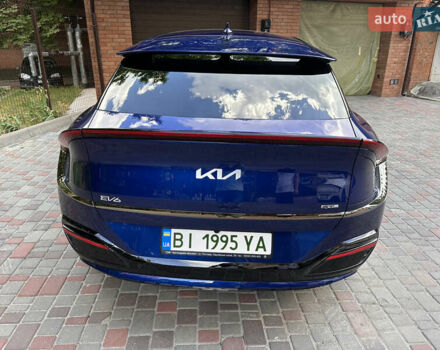 Синий Киа EV6, объемом двигателя 0 л и пробегом 43 тыс. км за 26500 $, фото 4 на Automoto.ua
