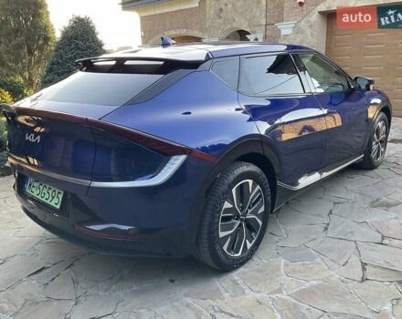 Синий Киа EV6, объемом двигателя 0 л и пробегом 87 тыс. км за 21499 $, фото 4 на Automoto.ua