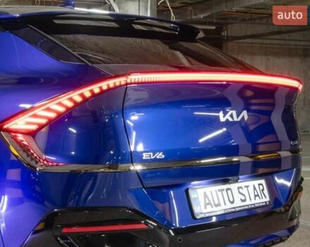 Синий Киа EV6, объемом двигателя 0 л и пробегом 45 тыс. км за 26990 $, фото 10 на Automoto.ua