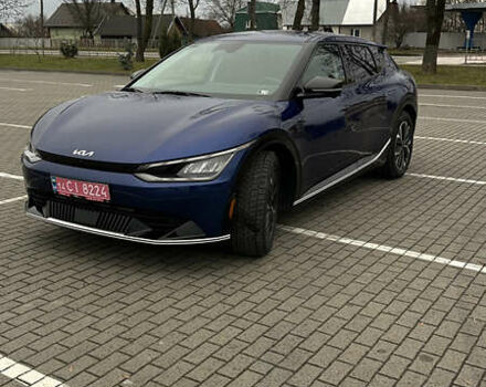 Синий Киа EV6, объемом двигателя 0 л и пробегом 29 тыс. км за 26900 $, фото 9 на Automoto.ua