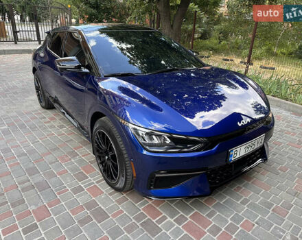 Синий Киа EV6, объемом двигателя 0 л и пробегом 43 тыс. км за 26500 $, фото 7 на Automoto.ua