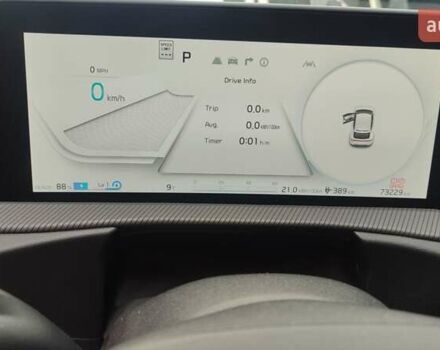 Синій Кіа EV6, об'ємом двигуна 0 л та пробігом 73 тис. км за 24200 $, фото 11 на Automoto.ua