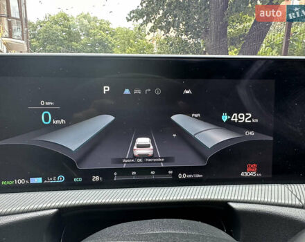 Синий Киа EV6, объемом двигателя 0 л и пробегом 43 тыс. км за 26500 $, фото 1 на Automoto.ua