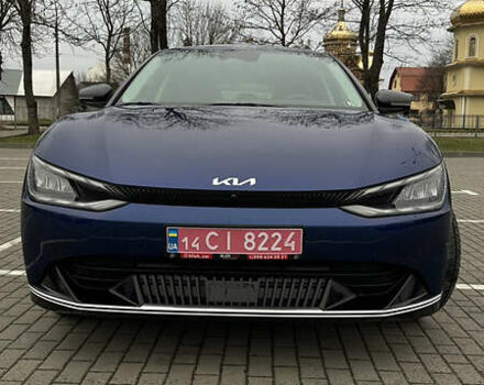 Синий Киа EV6, объемом двигателя 0 л и пробегом 29 тыс. км за 26900 $, фото 12 на Automoto.ua