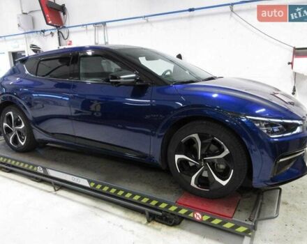 Синий Киа EV6, объемом двигателя 0 л и пробегом 30 тыс. км за 25900 $, фото 24 на Automoto.ua