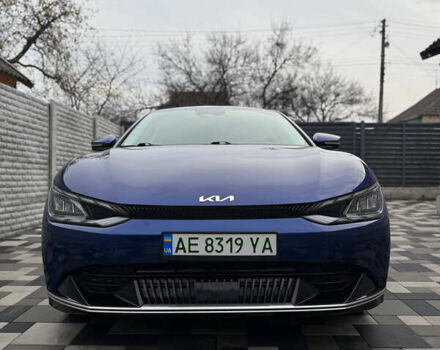 Синій Кіа EV6, об'ємом двигуна 0 л та пробігом 55 тис. км за 24900 $, фото 4 на Automoto.ua