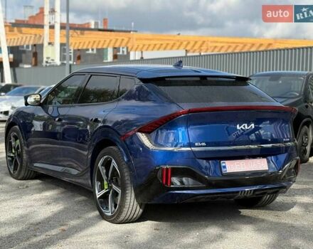 Синий Киа EV6, объемом двигателя 0 л и пробегом 1 тыс. км за 33500 $, фото 2 на Automoto.ua