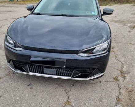 Синий Киа EV6, объемом двигателя 0 л и пробегом 55 тыс. км за 24700 $, фото 12 на Automoto.ua