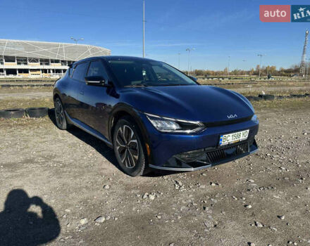 Синий Киа EV6, объемом двигателя 0 л и пробегом 24 тыс. км за 26500 $, фото 1 на Automoto.ua