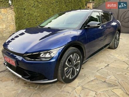 Синій Кіа EV6, об'ємом двигуна 0 л та пробігом 87 тис. км за 21499 $, фото 1 на Automoto.ua