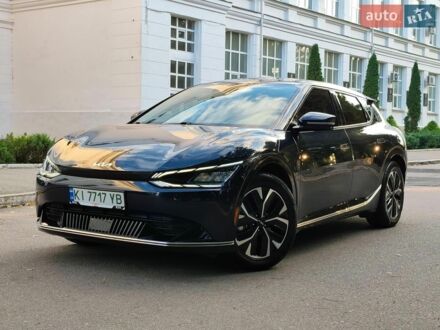 Синий Киа EV6, объемом двигателя 0 л и пробегом 92 тыс. км за 23500 $, фото 1 на Automoto.ua